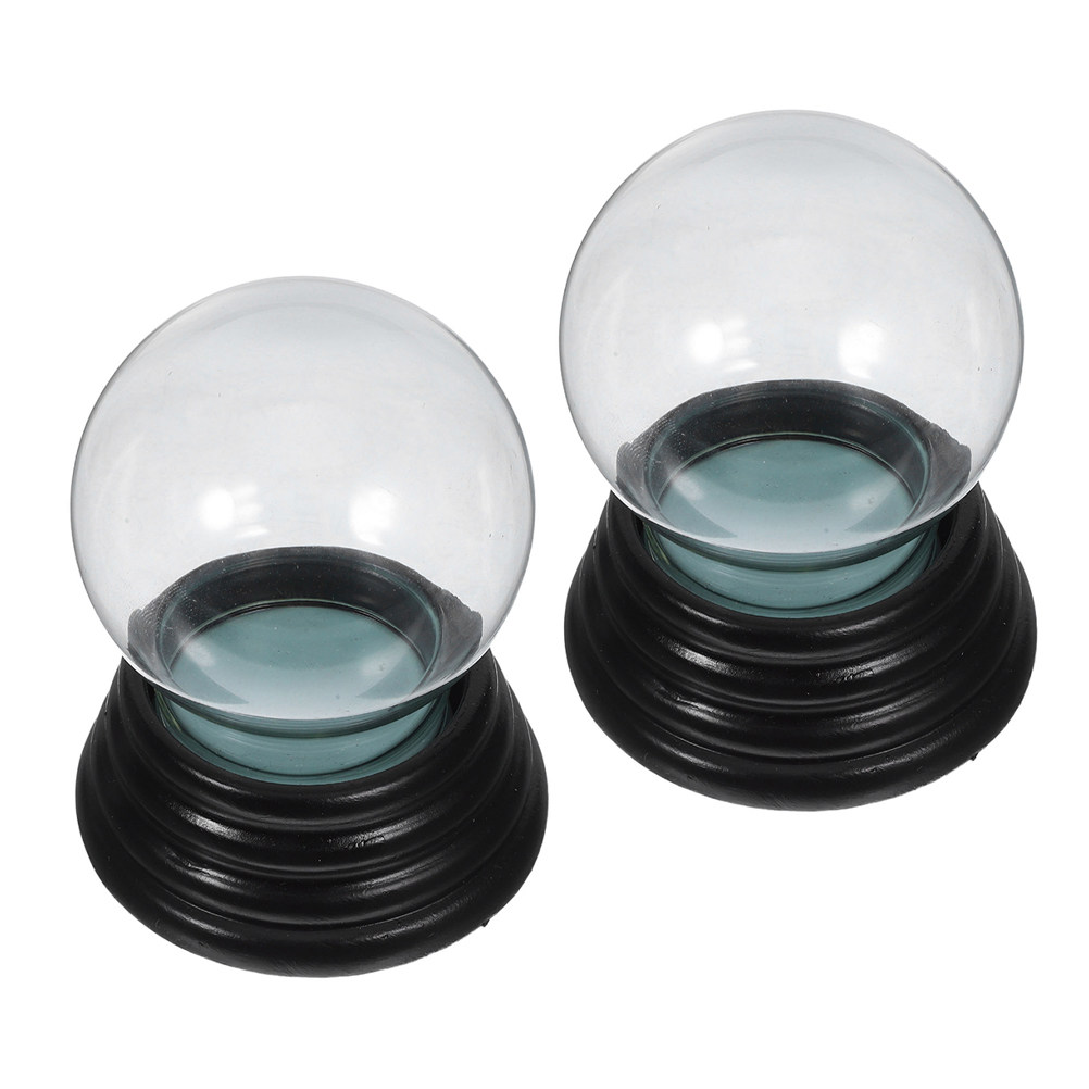 2Pcs Thickened Clear Glass Sno - đánh giá và giá Plastic Dome Clear