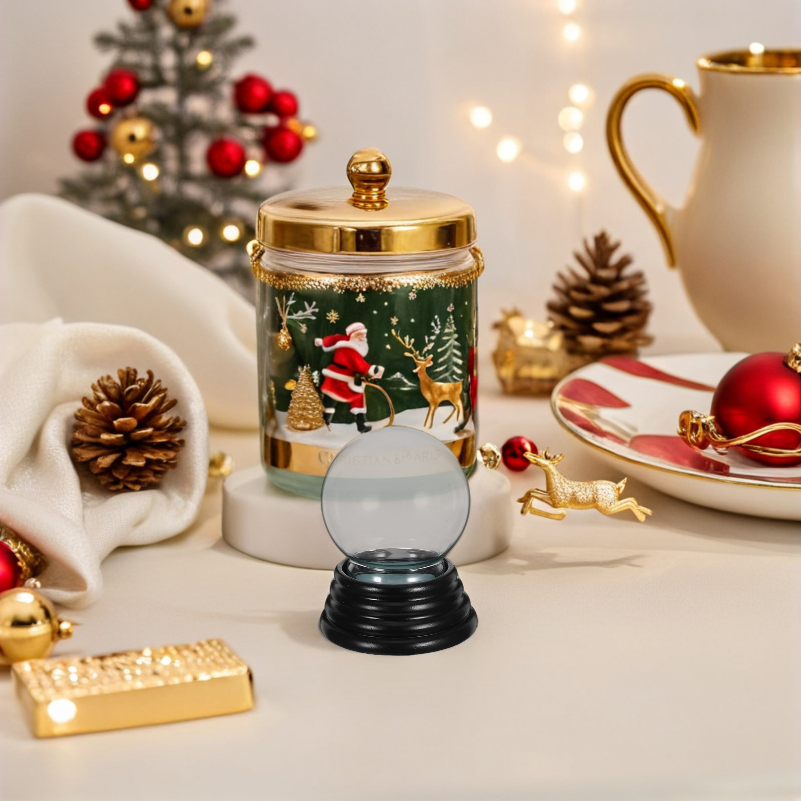 2Pcs Thickened Clear Glass Sno - đánh giá và giá Plastic Dome Clear